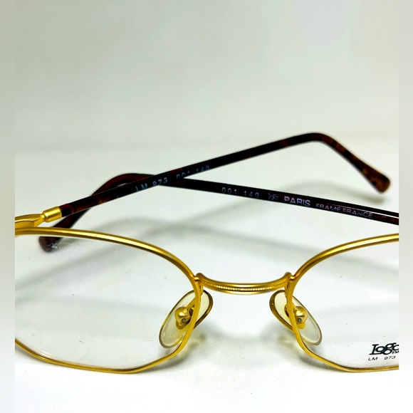 Vintage Women’s Logo Paris Eyeglasses Gold/Tortoise Frame Logo Paris 001 140 - Picture 2 of 8